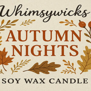 8oz Hand-Poured Soy Candle – Eco-Friendly, Strong Scent Throw, Gift Ready